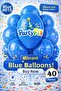 40 Blue Premium Latex Balloons |   Durable Organization Balloon