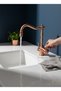 Matte Copper Kitchen Faucet Suitable for Purification Devices Retro Vintage Purified Sink Fixture Bronze - 5