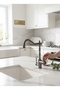 Anthracite Gray Kitchen Faucet Suitable for Purification Devices Retro Vintage Purified Sink Fixture Anthracite - 7