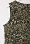 Green Printed Zero Sleeve Flounces Shift Mini Stretchy Knitted Plus Size Dress Tbbss24Ah00131 - 5