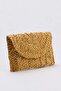 Camel Hasır Mini Boy Kadın Portföy & Clutch Çanta TAKSS26PY00006 - 2