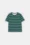 Green-Stone-Khaki 3-Pack Boys' 100% Cotton Basic Short Sleeve Knitted T-Shirt Tkdss25Ts00021 - 10