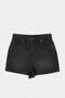 Anthracite High Waist 100% Cotton Denim City Shorts Twoss26Sr00050 - 5
