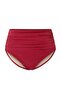 Burgundy Chlorine&Water Resistant Long Lasting Lycra ®   Xtra Life Large Size Bikini Bottom Tbbss26Cr00022 - 5