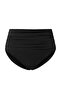 Black Chlorine & Water Resistant Long Lasting Lycra ®   Xtra Life Large Size Bikini Bottom Tbbss26Cr00022 - 4