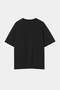 Black Oversize/Wide Cut Embroidered 100% Cotton T-Shirt Tmnss26Ts00051 - 6