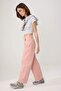Pembe Yüksek Bel Barrel Jeans TWOSS26JE00246 - 2