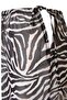 Abstract Patterned Knitted Gathered Beach Blouse Skirt Set Tbess25Au00044 - 8