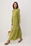 Khaki Beltless Unlined Plain Woven Dress&Jumpsuit Crinkle Hijab Dress Tctss22Eb00171