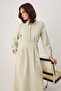 Açık Yeşil Astarsız Düz Dokuma Elbise&Tulum  Gabardin Tesettür Elbise TCTAW26EB00022 - 2