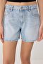 Light Blue Regular Waist City Boy Denim Shorts Twoss26Sr00247 - 3