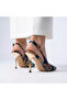 Valley Ethnic Pattern Heeled Shoes - 4