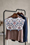 Floral Vine Sarmaşık Patterned Women's Shoulder Shawl | Collar Scarf - 6