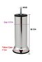 Furniture Sofa Base Armchair Sofa Bed Upgrade Foot Thick Thread M10 Chrome Metal 10 cm 4 Pcs - 3