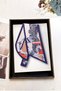 Silky Stylish Tie-Form Women's Scarf with Noble Horse Figure - 5