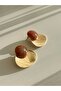 Women's Minimal Stone Metal Elegant Earrings - 3