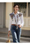 Floral Vine Sarmaşık Patterned Women's Shoulder Shawl | Collar Scarf - 2