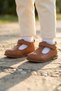 Genuine Leather Velcro Orthopedic İlkadım Shoes Antique Cv-480 - 3
