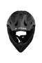 FAST 2 MAT SİYAH KASK - 3
