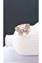 Purple Striped Pearl Butterfly Figured Steel Ring