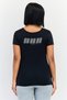 Women Sportswear Fit Sleeveless Running Top, Black - 3