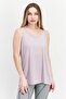 Women Dri Fit Sleeveless Training Tank Top, Mauve