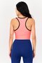 Women Sportswear Fit Sleeveless Outdoor Tank Top, Pink - 2