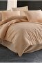 Gofre 100% Cotton Double Duvet Cover Set Beige |   Without Sheets