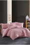 Gofre 100% Cotton Single Duvet Cover Set Powder |   Sheets - 2