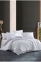 Gofre 100% Cotton Single Duvet Cover Set White |   Without Sheets - 2