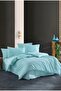 Gofre 100% Cotton Single Duvet Cover Set Mint |   Without Sheets - 2