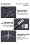 Ergonomic Office Chair/Boss Chair with Lumbar Support and Retractable Footrest - 7