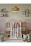 Carousel Patterned Cotton Pcs Baby Blanket Si 90X120 - Pink - 3