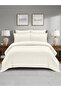 6-Piece Hotel Striped Duvet Cover Set, King Size 220x240 cm, Microfiber, Without Filler