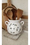 Decorative Flower Patterned Spoon Holder and Vase