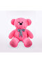 100 cm Plush Large Ribbon Bear-Fuchsia