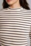 Slim Fit Ribbed Camisole Long Sleeve T-Shirt H4442Ax26Sp - 4