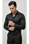 Men's Slim Fit Classic Satin Shirt - 4