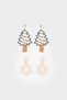 New Year Themed Women's 2-Piece Earrings F7413Axns - 3