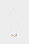 Women's Gold Necklace G4484Axns - 3