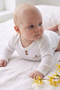 Baby 3-Piece Ribbed Cotton Long Sleeve Snap-On Bodysuit Set - Boxed Newborn Gift - 5
