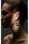 Zircon Stone Brand Model Tiffany Steel Earrings - 4