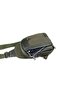 Men's Khaki Color Double Handle Canvas Cross Shoulder Bag Body Bag Chest Bag - 7