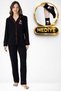 License-Protected Front Buttoned Long Sleeved Printed Pajama Set