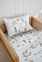 Merry and Bright New Year Montessori Bedding Set with Sheets (100X200 - 50X70 - 90X190+20) - 2