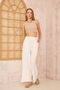 Women's Elastic Waist, Pocketed , Wide-Leg , Loose Fit Viscose Trousers/Sweatpants 3465275 - 6
