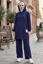 Arma Detail Double Suit 1661 - Navy Blue - 2