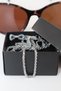 Infinity Bond Steel Silver Color Unisex Glasses Chain. Original Design Glasses Rope Strap Accessory