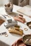 Women's Gold, Silver, Bronze 3-Piece Buckle Set