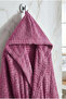Mira Mürdüm Hooded Bathrobe - 5